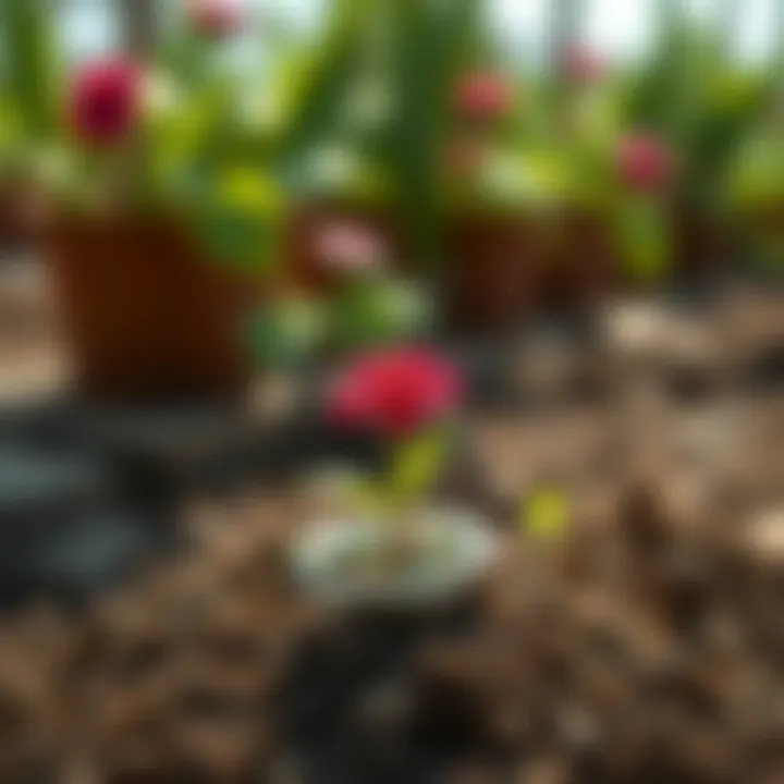 Optimal Soil for Atatürk Flower Healthy soil mixture for Atatürk flower cultivation