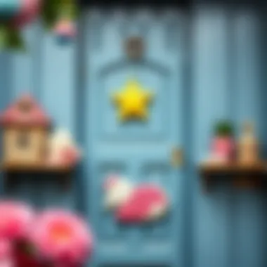 Charming door hangers for baby nurseries