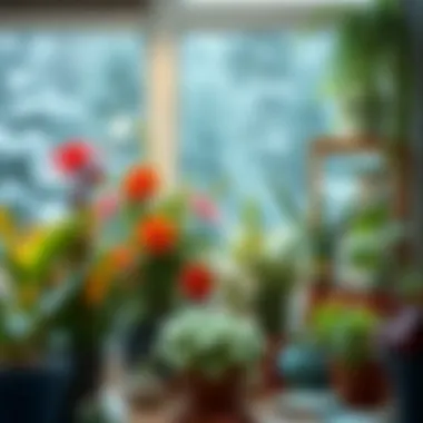 Selecting the right plants for a balcony winter garden