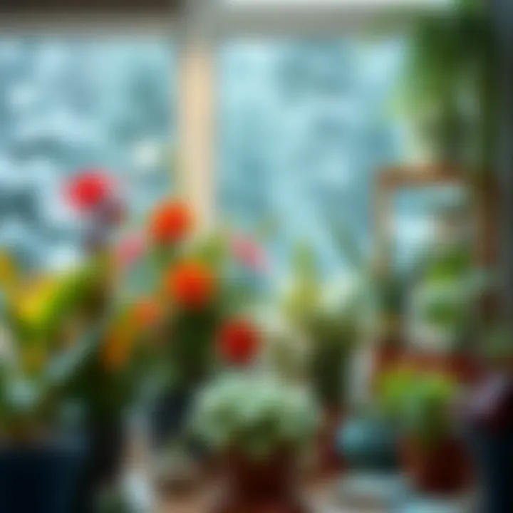 Selecting the right plants for a balcony winter garden