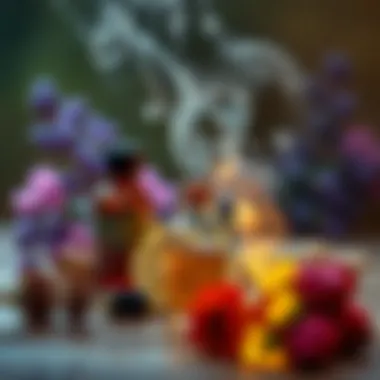 Essential oils for a pleasant aroma