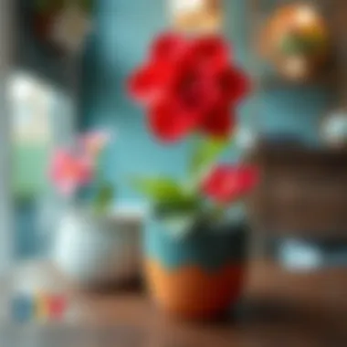 Care tips for maintaining a peace flower pot