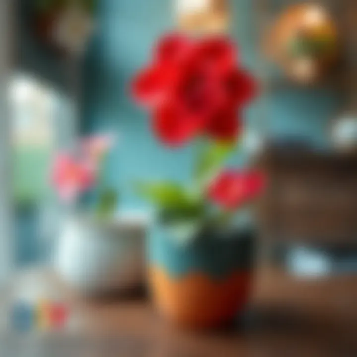 Care tips for maintaining a peace flower pot