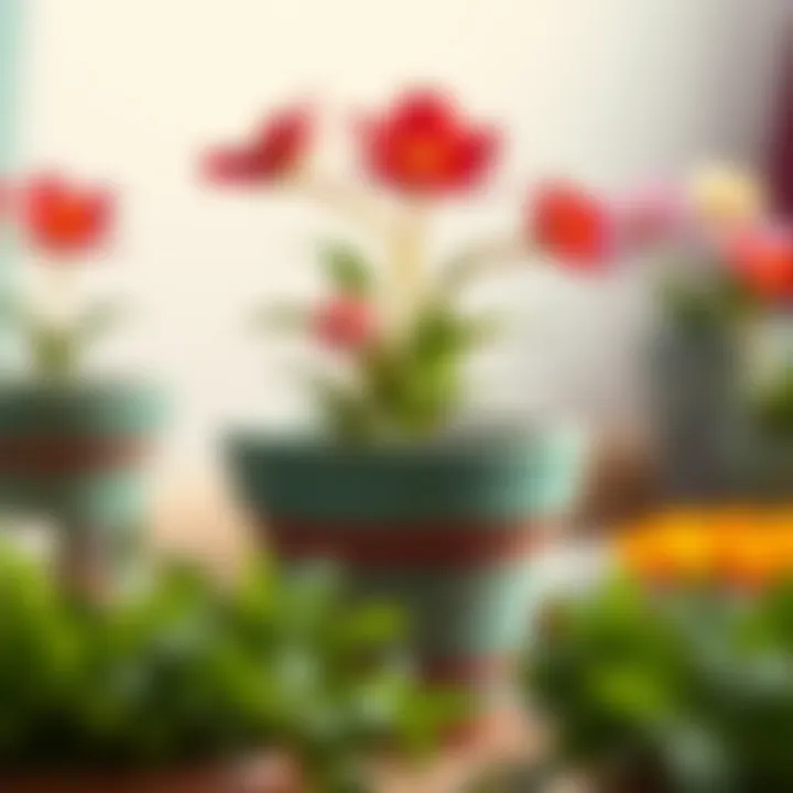 Material selection for the peace flower pot project