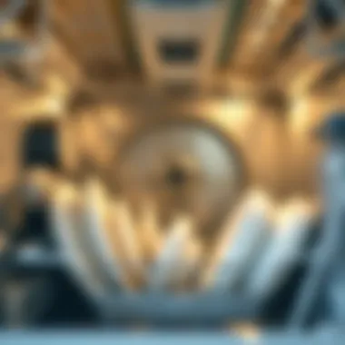 Dishwasher interior showing cleanliness