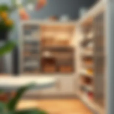 Creative organization ideas for large pantry cabinets