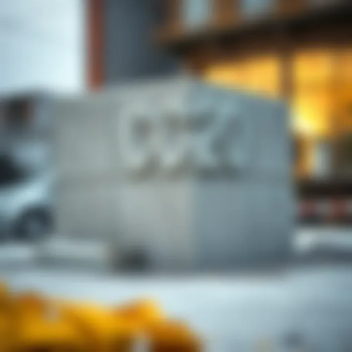 Durability test of C20 concrete