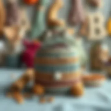 Unique Handmade Artistry An array of unique handmade items showcasing artistry