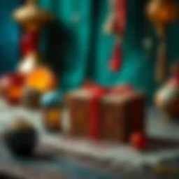 A beautifully crafted traditional gift representing cultural heritage