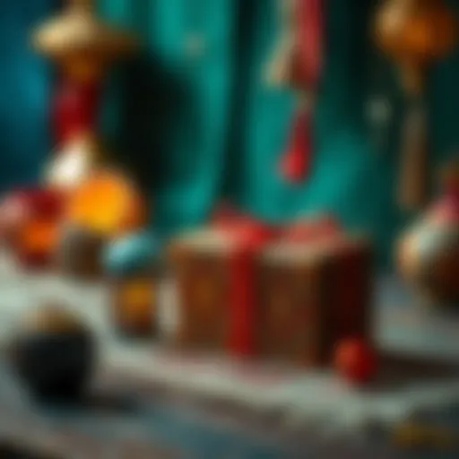 A beautifully crafted traditional gift representing cultural heritage