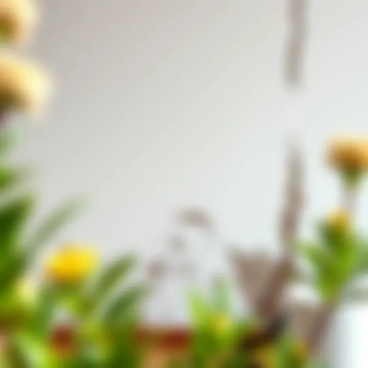 A well-maintained wall after mold removal showing a clean and fresh appearance