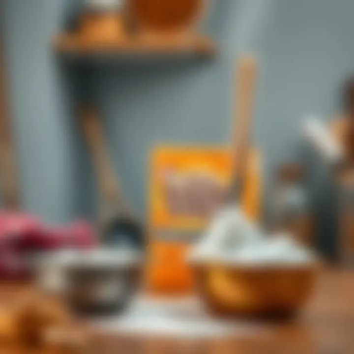 Cleaning properties of baking soda