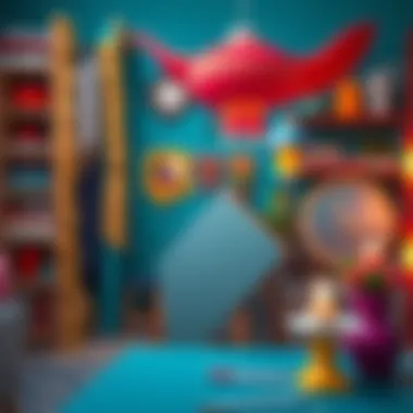 DIY project inspired by color psychology.