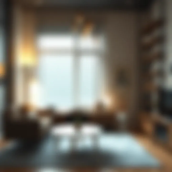 Contemporary home decor featuring electric items.