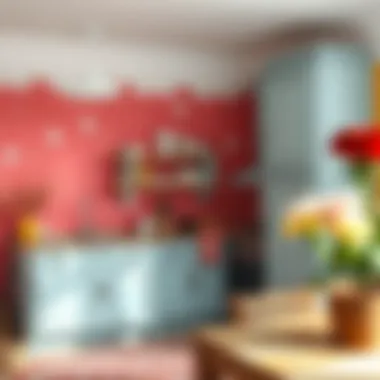 Trendy cabinet painting techniques in action