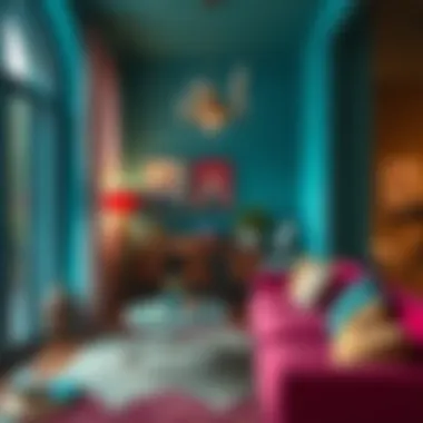 Psychological effects of color in interior design