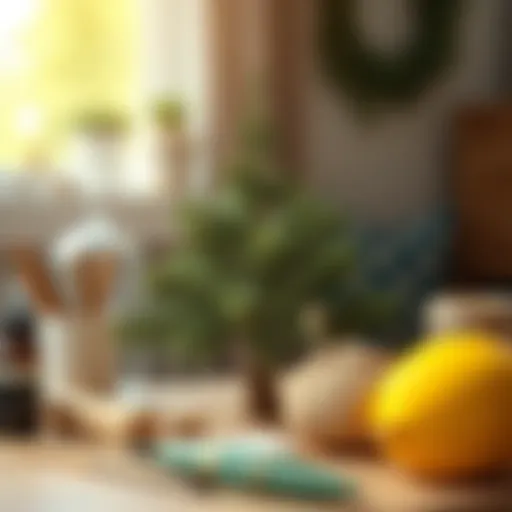 Materials needed for crafting a wall-mounted pine tree