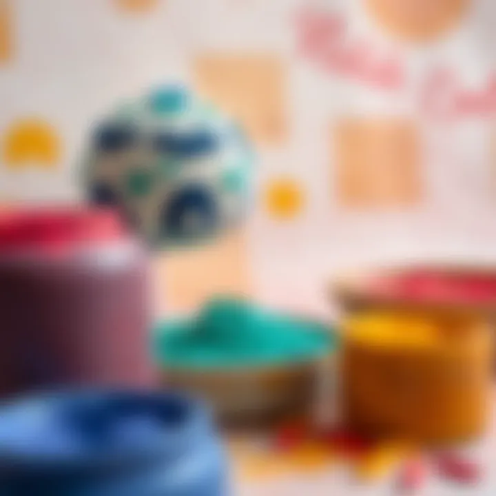 DIY project featuring color application techniques