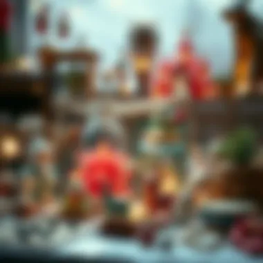 A collection of diverse lif samples on display