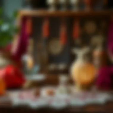 Intricate crochet patterns showcasing traditional craftsmanship