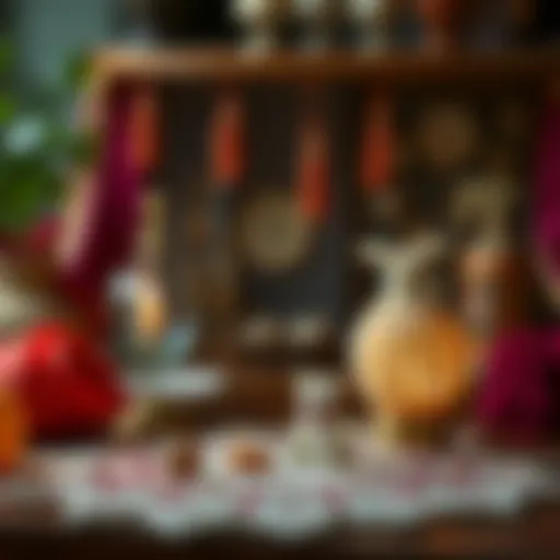 Intricate crochet patterns showcasing traditional craftsmanship