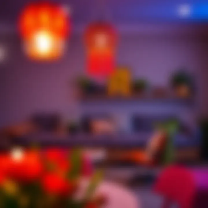 Modern lif design incorporating vibrant colors