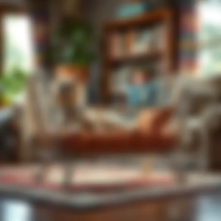 Unique pet bed crafted from a vintage cradle