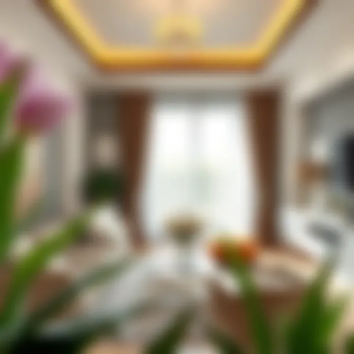 Elegant Living Room Design A cozy living room showcasing elegant decor and design