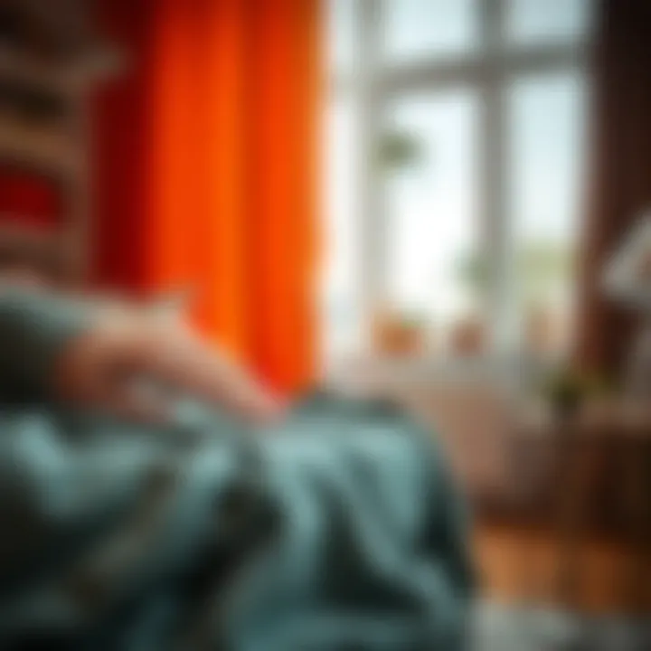 Various fabric types and stain care