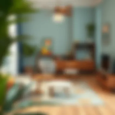 Functional Furniture Arrangement Functional furniture arrangement in a limited area