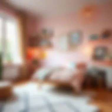 Personalized touches in a stylish youth bedroom