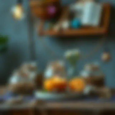 Decorative items crafted from waste products