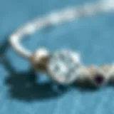 Polished Silver Jewelry Close-up of polished silver jewelry reflecting light beautifully