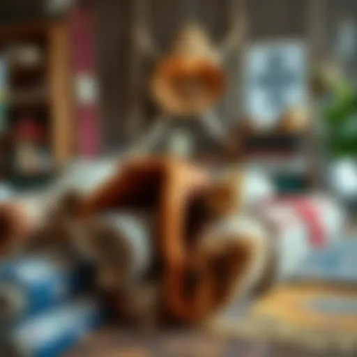 A variety of carpet materials displayed on a table