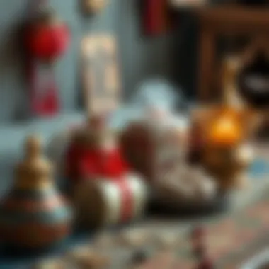 Cultural significance of traditional gift items in home decoration