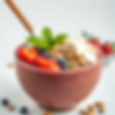 Smoothie Bowl with Coconut and Seeds An artistic presentation of a smoothie bowl garnished with seeds and coconut