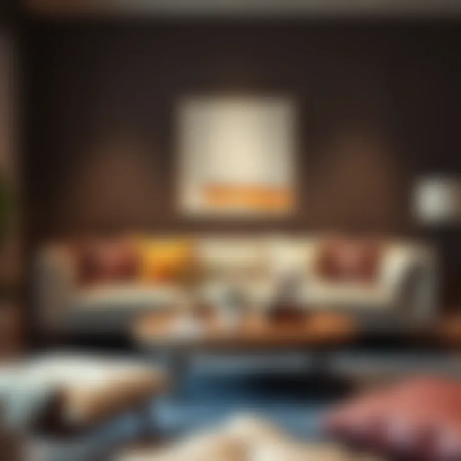 Elegant sofa upholstery showcasing diverse fabric options