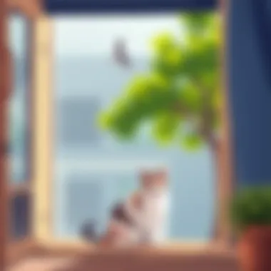 Safe Window Perch Safe window perch for cats with a view