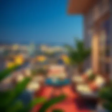 Elegant Koçtaş balcony seating arrangement showcasing various styles