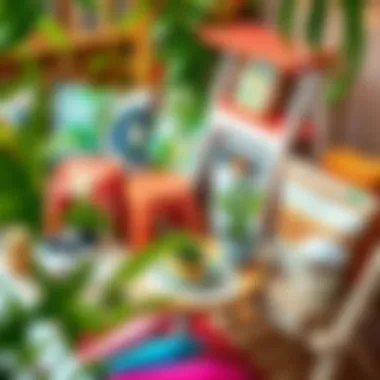 A DIY enthusiast planning their Koçtaş bungalow project with inspiration and creativity.