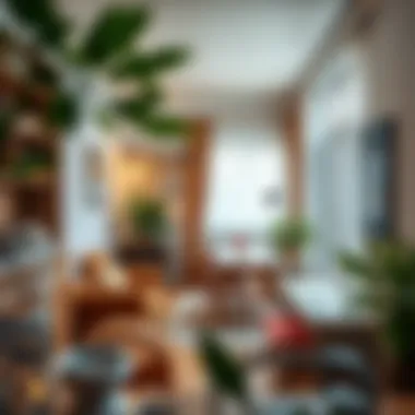 Interior view showcasing the aesthetic and functional elements of a Koçtaş bungalow.