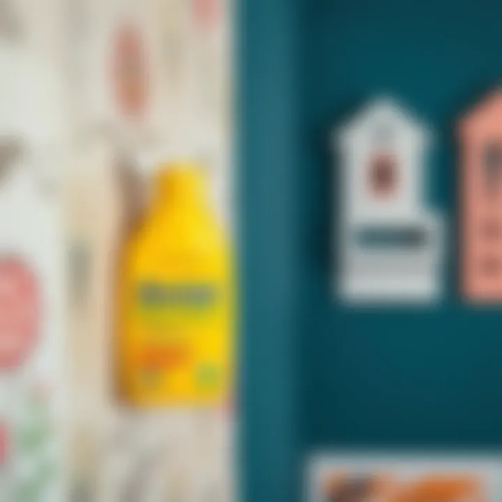 Koçtaş wallpaper adhesive application on a wall