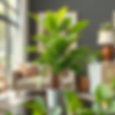 Kokina plant displayed in a stylish home interior