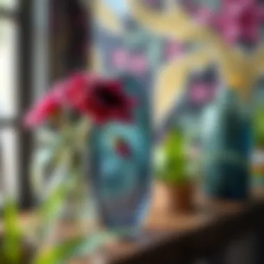 Care tips for maintaining acrylic painted glass