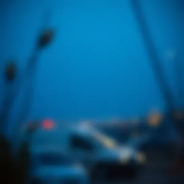 Artistic interpretation of deep thought evoked by blue