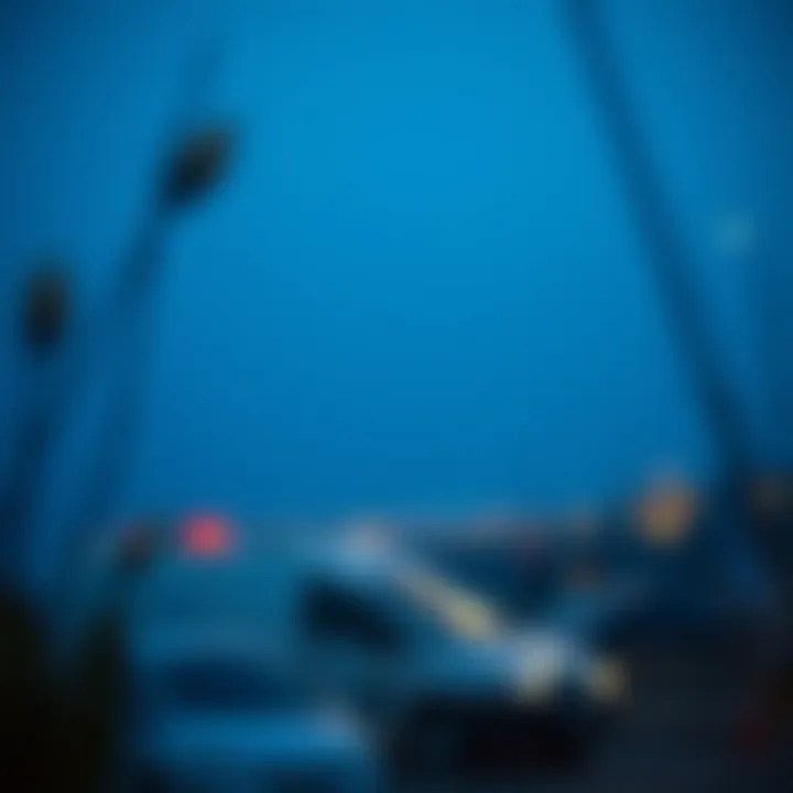 Artistic interpretation of deep thought evoked by blue