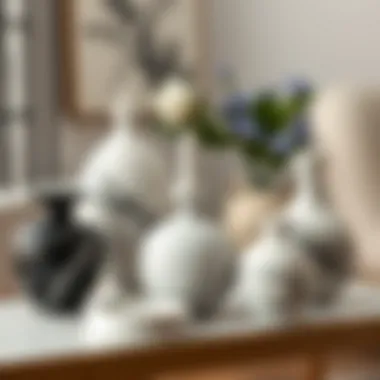 Chic Marble Decor Items Decorative marble objects enhancing interior decor