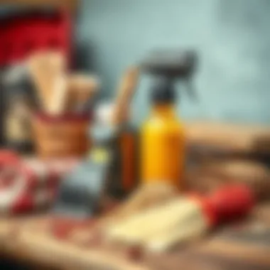 Tools and materials for mold removal