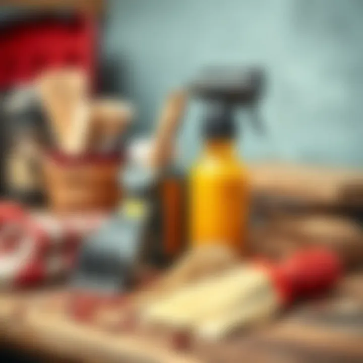 Tools and materials for mold removal