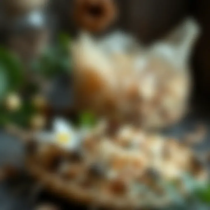 Diverse natural materials suitable for synthetic drying